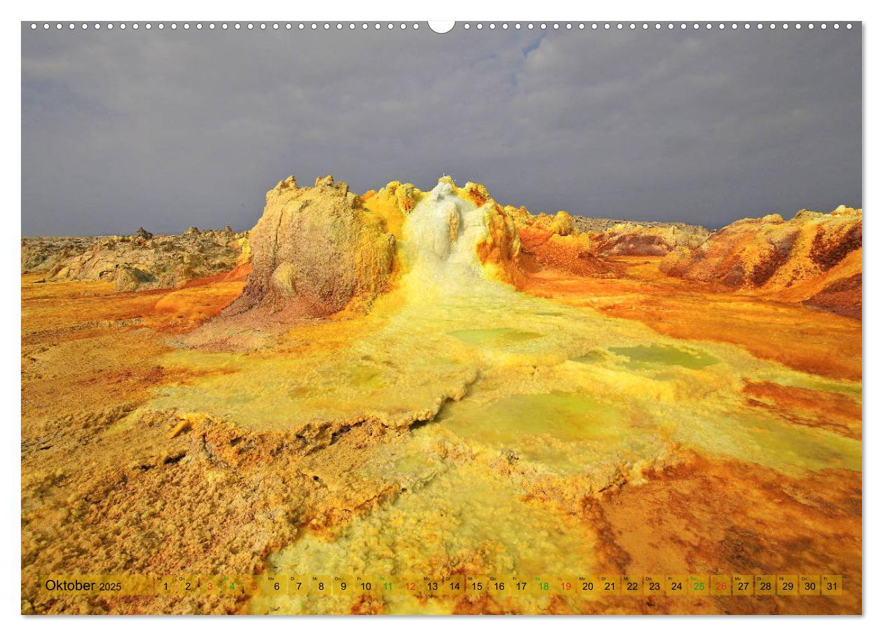 Bild: 9783435477623 | Vulkane Äthiopiens - Erta Ale und Dallol (Wandkalender 2025 DIN A2...