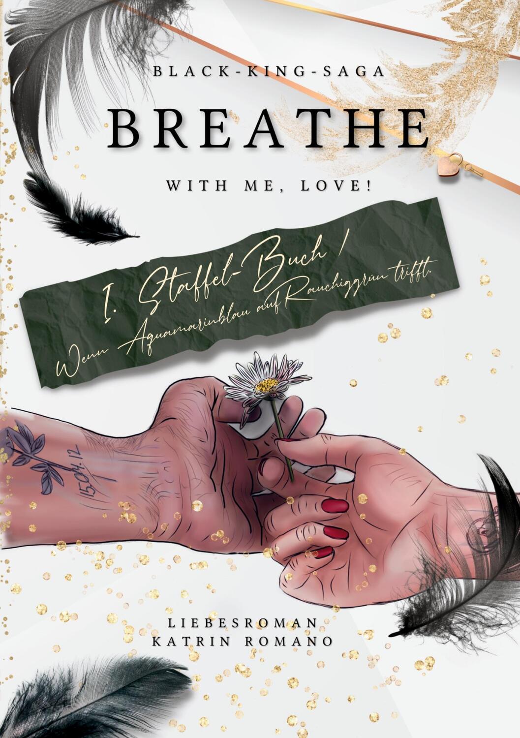 Cover: 9783347926141 | Breathe with me, love! | Wenn Aquamarinblau auf Rauchiggrün trifft