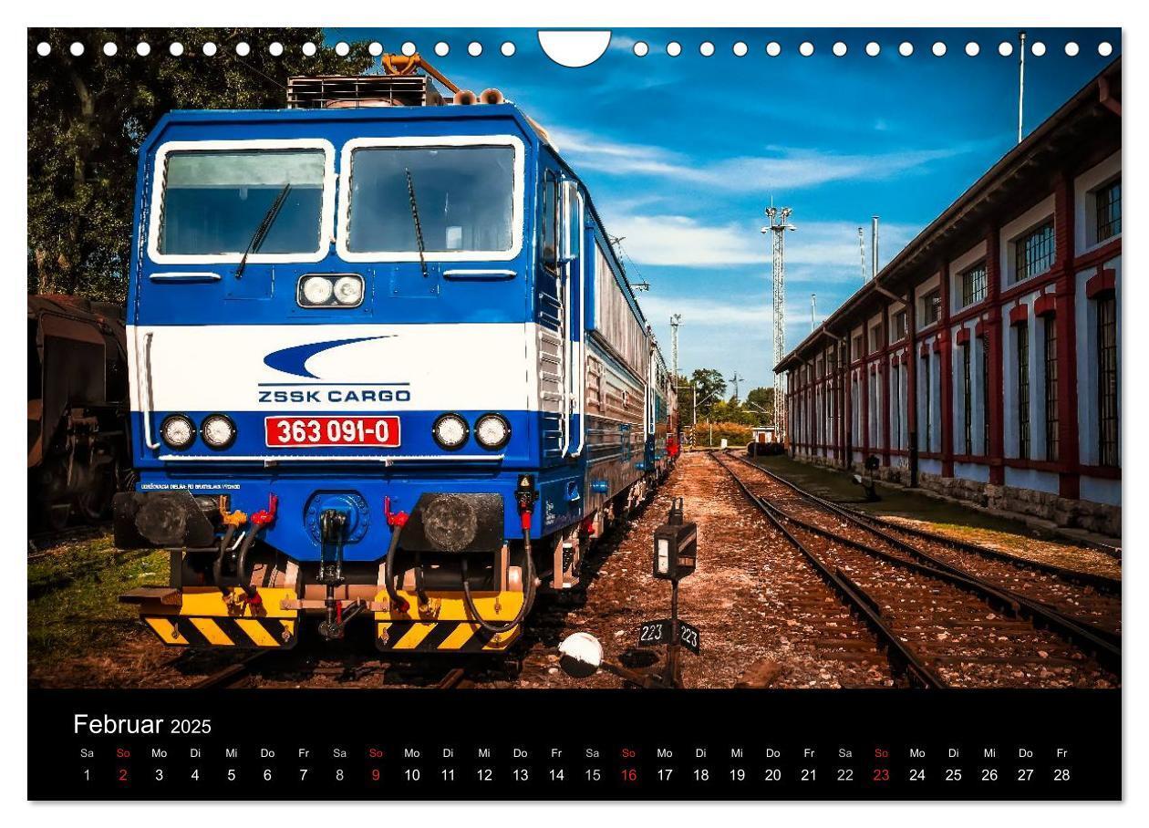 Bild: 9783435746200 | Lokomotiven 2025 (Wandkalender 2025 DIN A4 quer), CALVENDO...