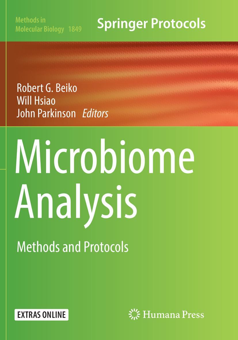 Cover: 9781493993765 | Microbiome Analysis | Methods and Protocols | Robert G. Beiko (u. a.)