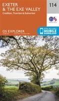 Cover: 9780319243152 | Exeter and the Exe Valley | Ordnance Survey | (Land-)Karte | Englisch