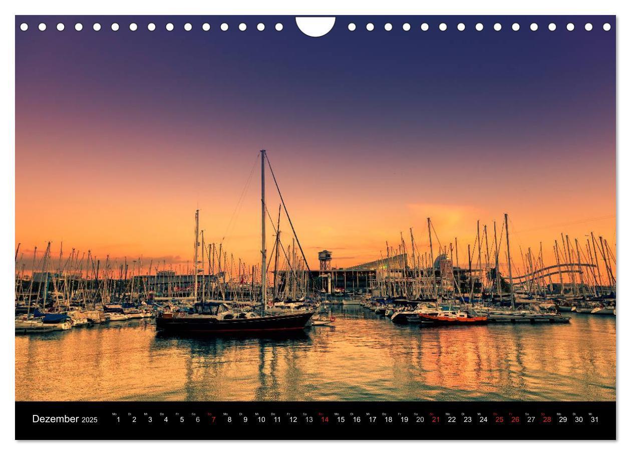 Bild: 9783435806881 | Barcelona - Stadtansichten (Wandkalender 2025 DIN A4 quer),...