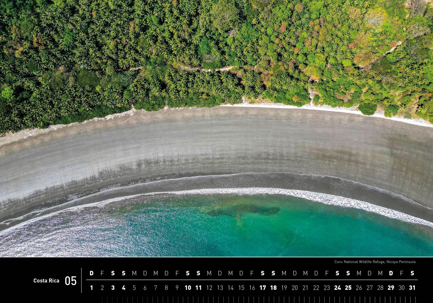 Bild: 9783968555362 | 360° Costa Rica Premiumkalender 2025 | Holger Leue | Kalender | 13 S.