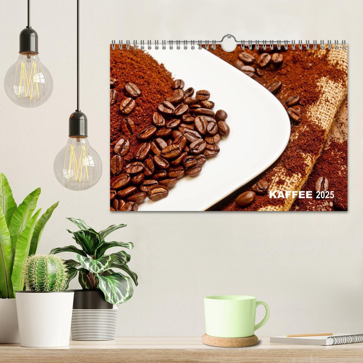 Bild: 9783435811984 | KAFFEE 2025 (Wandkalender 2025 DIN A4 quer), CALVENDO Monatskalender