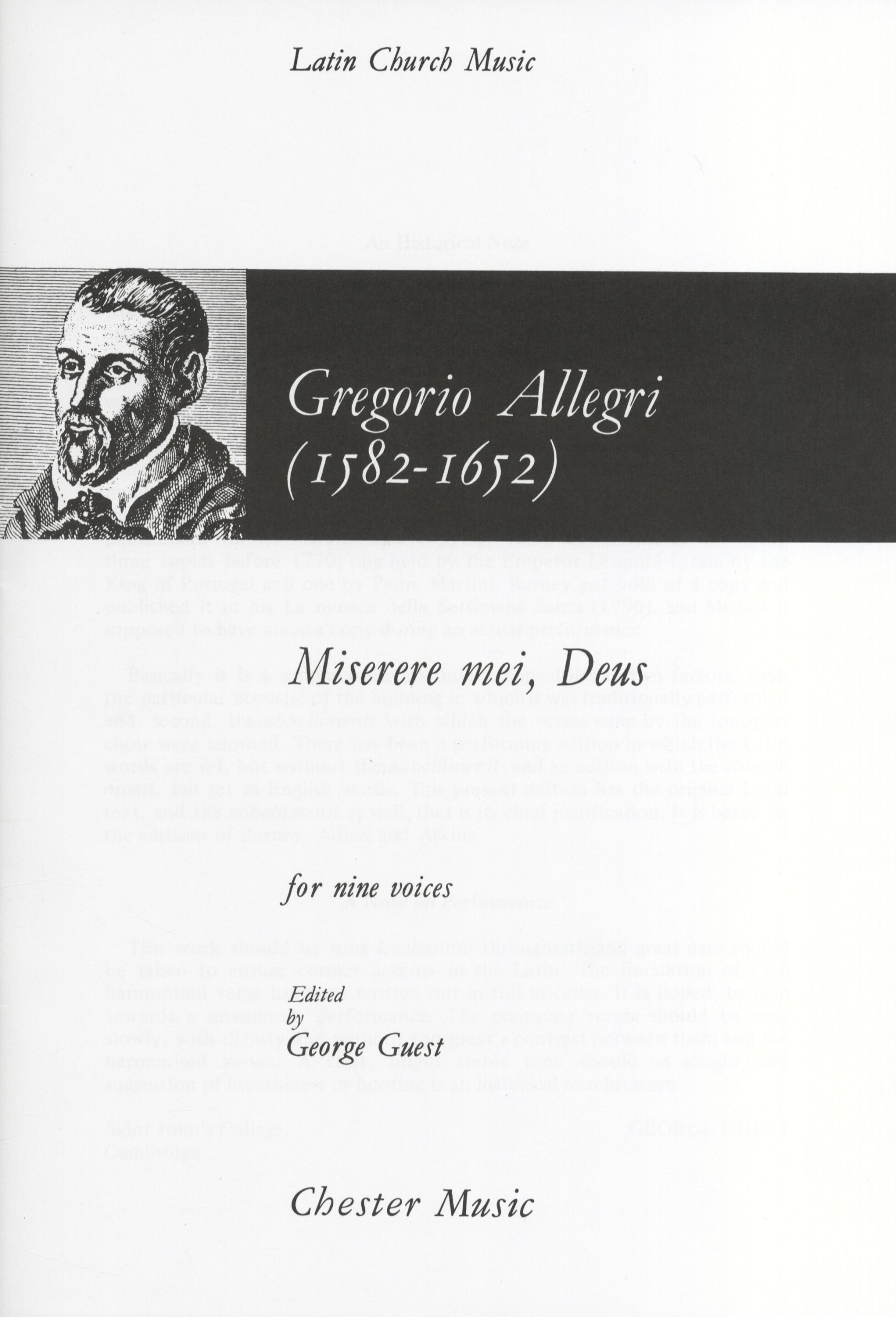 Cover: 9780711922273 | Miserere Mei, Deus | Gregorio Allegri | Taschenbuch | Buch | Englisch