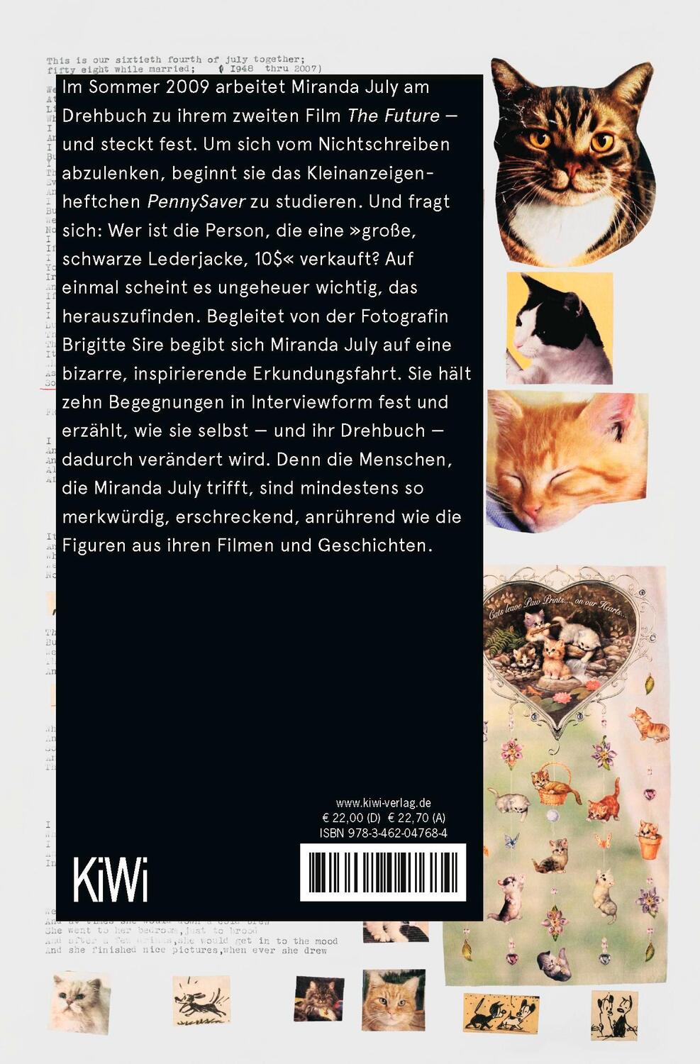 Rückseite: 9783462047684 | Es findet dich | Mit Fotografien | Miranda July | Taschenbuch | 224 S.