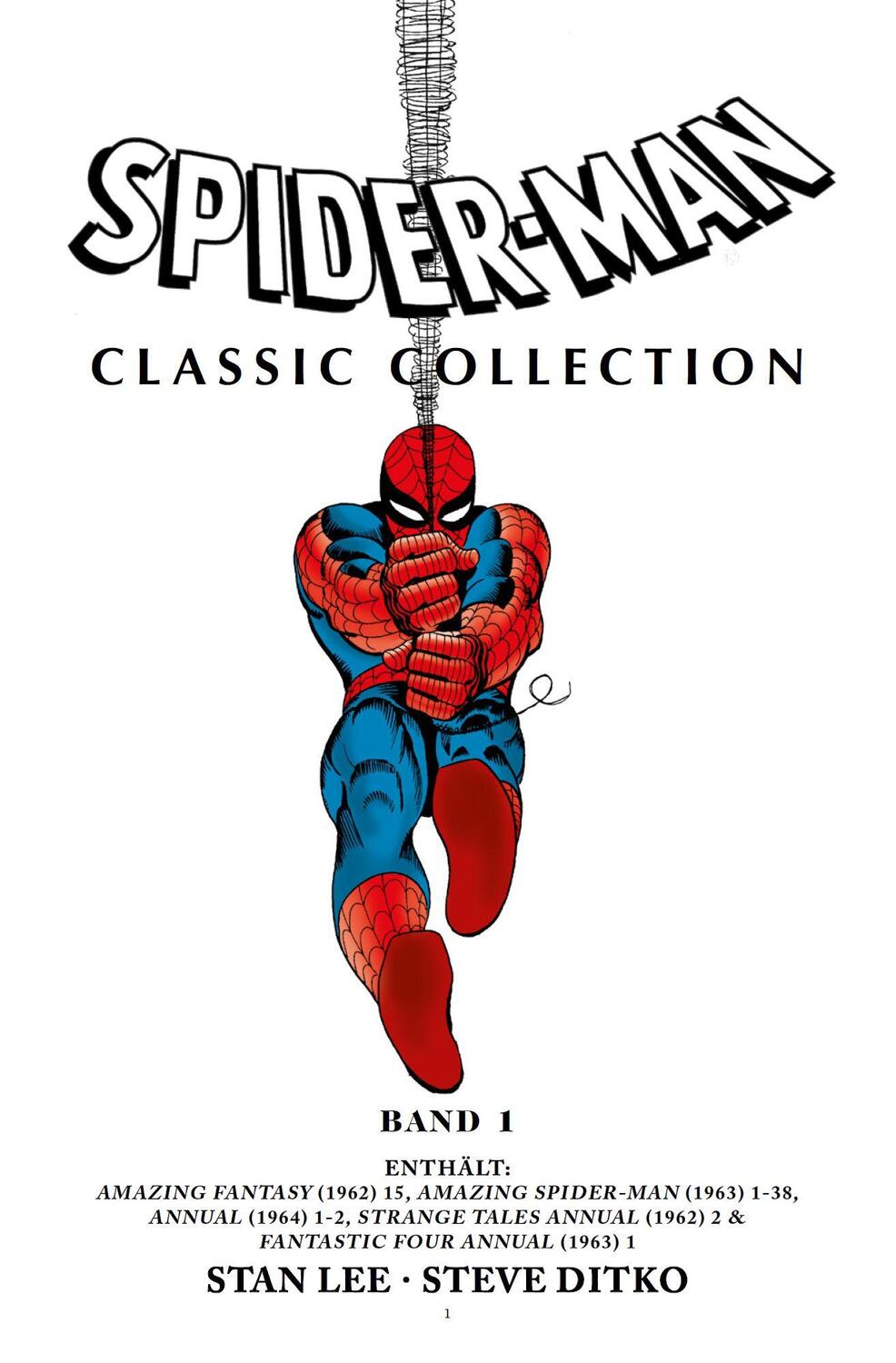 Bild: 9783741625794 | Spider-Man Classic Collection | Bd. 1 | Stan Lee (u. a.) | Buch | 2022