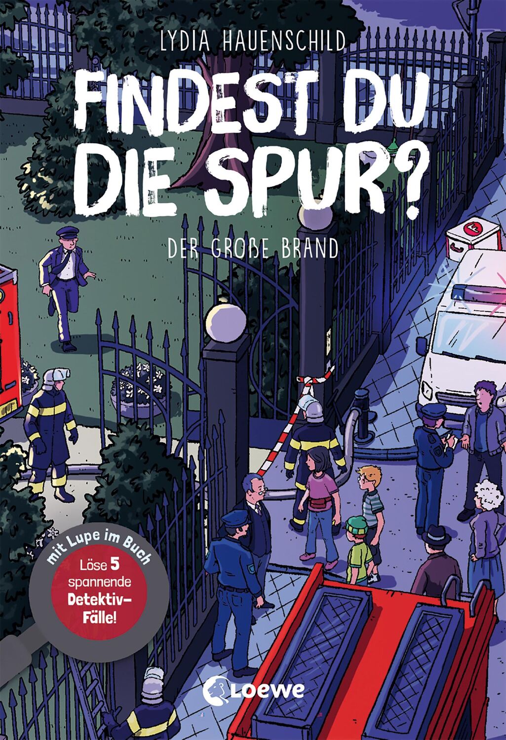 Cover: 9783743213401 | Findest du die Spur? - Der große Brand | Lydia Hauenschild | Buch