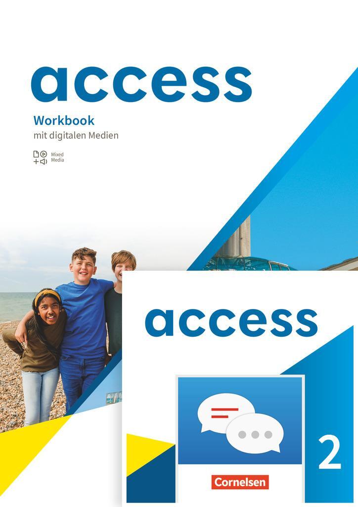 Cover: 9783060349951 | Access Band 2: 6. Schuljahr. Workbook mit digitalen Medien - plus...