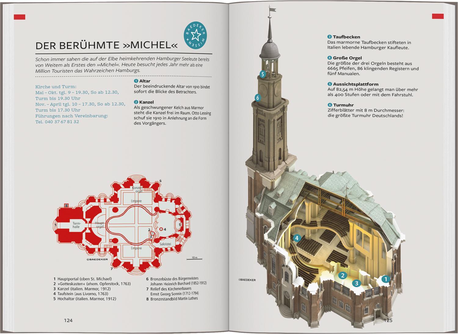 Bild: 9783575001115 | Baedeker Reiseführer Hamburg | mit praktischer Karte EASY ZIP | Buch