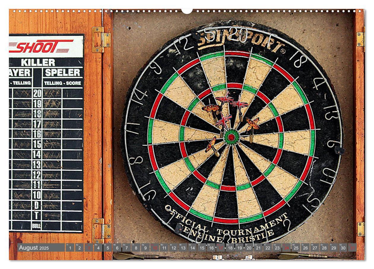 Bild: 9783435289578 | Darts. Konzentration - Sport - Spannung (Wandkalender 2025 DIN A2...