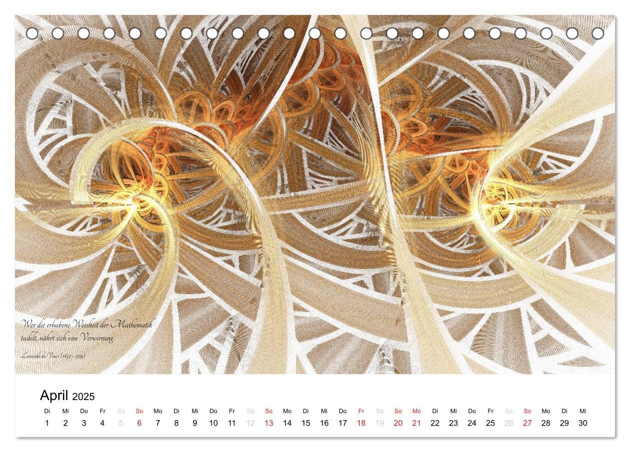 Bild: 9783435572533 | Mathematik - Grafiken und Zitate 2025 (Tischkalender 2025 DIN A5...