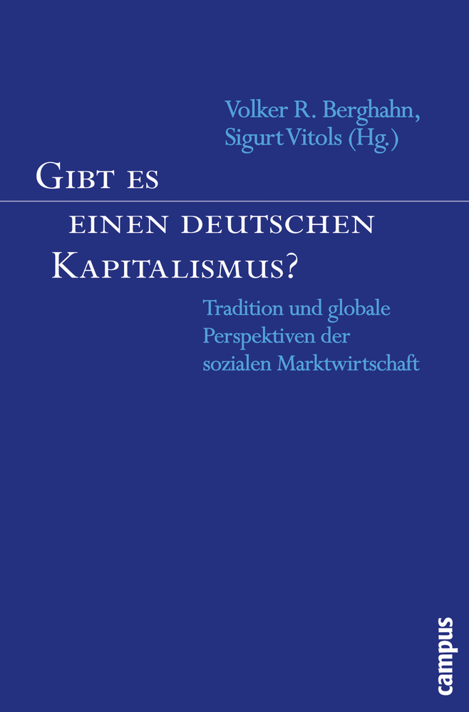 Cover: 9783593379968 | Gibt es einen deutschen Kapitalismus? | Volker R. Berghahn (u. a.)