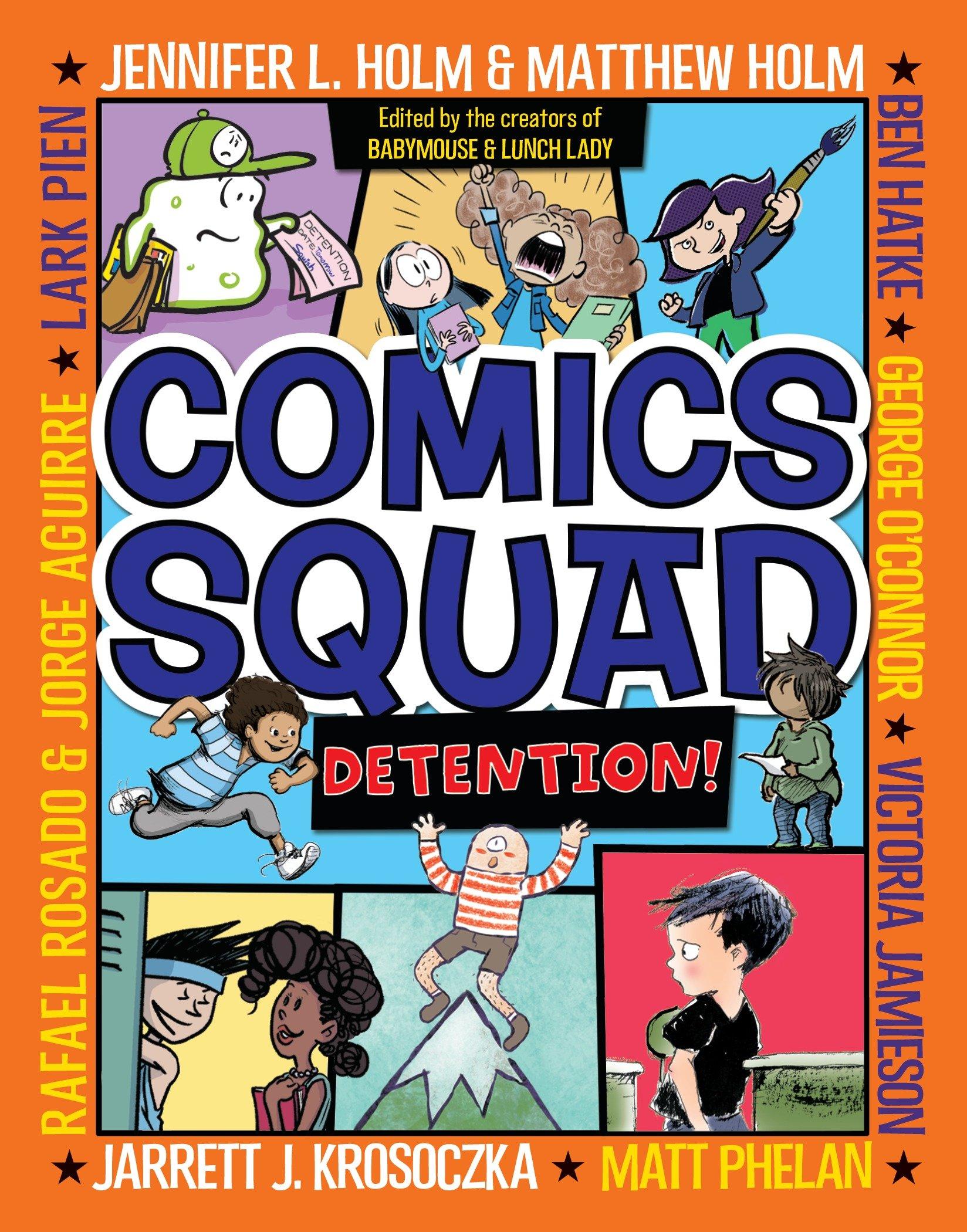 Cover: 9780553512670 | Comics Squad #3: Detention! | (A Graphic Novel) | Holm (u. a.) | Buch