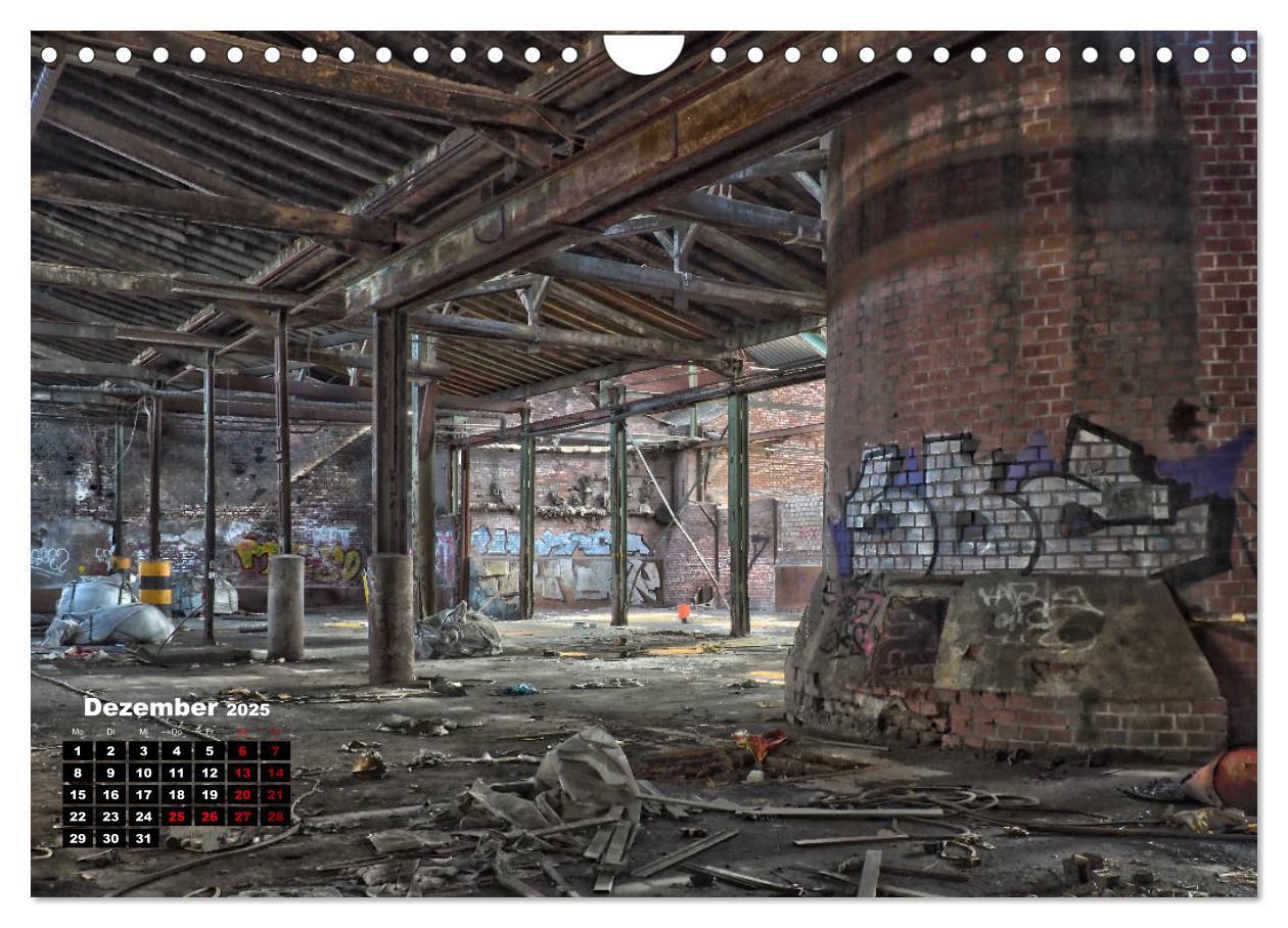 Bild: 9783435274970 | Verlassene Orte - Lost Places (Wandkalender 2025 DIN A4 quer),...