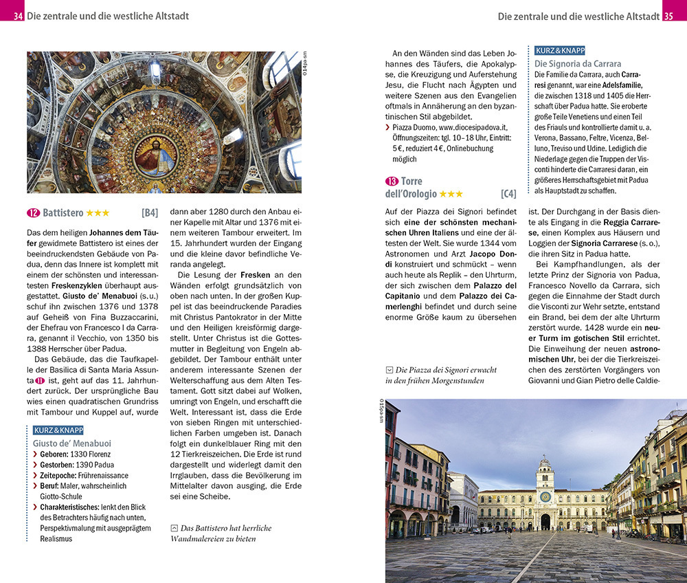 Bild: 9783831734375 | Reise Know-How CityTrip Padua | Sandra Mwamba | Taschenbuch | Deutsch