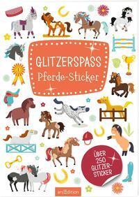 Cover: 4014489122388 | Glitzerspaß - Pferde-Sticker | Über 250 Glitzersticker | Stück | 16 S.