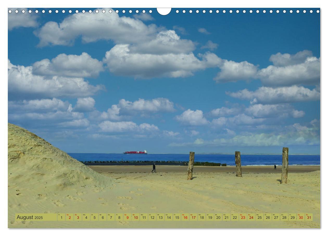 Bild: 9783435117307 | Holland - Die Nordsee von Zandvoort bis Breskens (Wandkalender 2025...