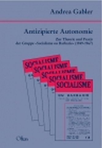 Cover: 9783930345649 | Antizipierte Autonomie | Andrea Gabler | Taschenbuch | 294 S. | 2009