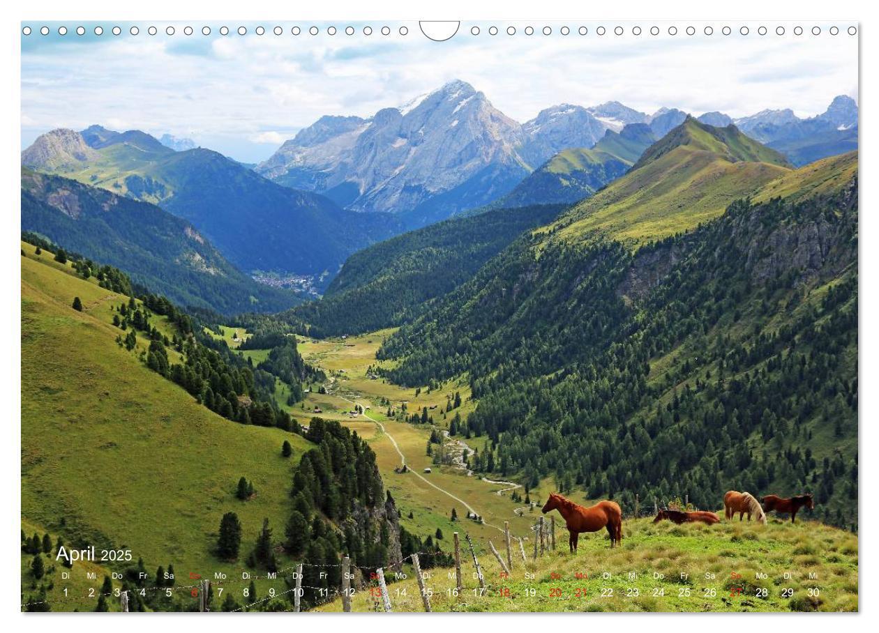 Bild: 9783435672264 | Urlaub auf der Seiser Alm (Wandkalender 2025 DIN A3 quer), CALVENDO...