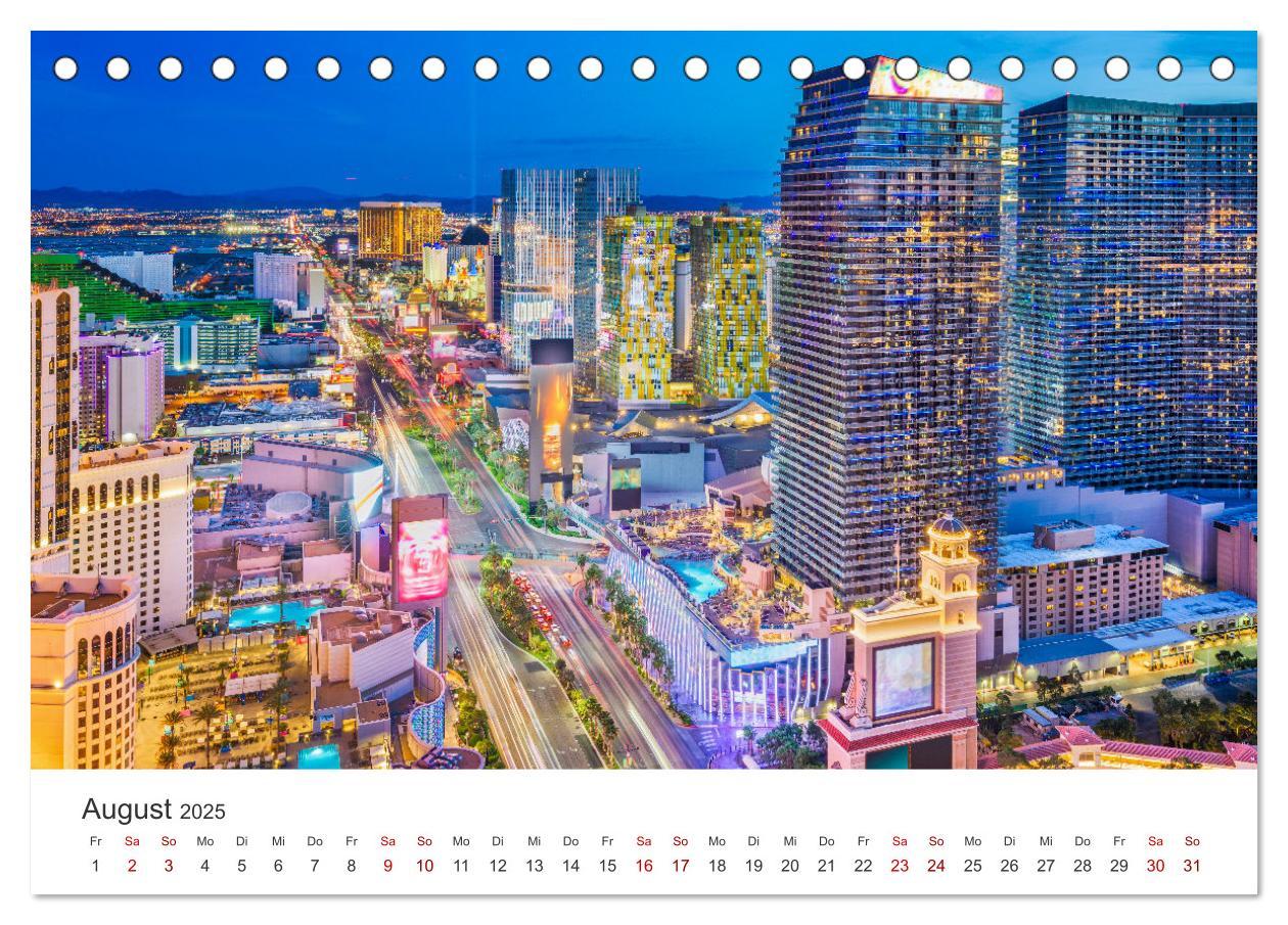 Bild: 9783383917431 | Las Vegas - Die Hauptstadt der Unterhaltung. (Tischkalender 2025...