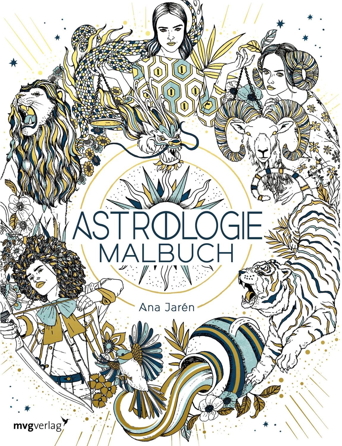 Cover: 9783747404492 | Astrologie-Malbuch | Ana Jarén | Taschenbuch | 96 S. | Deutsch | 2022