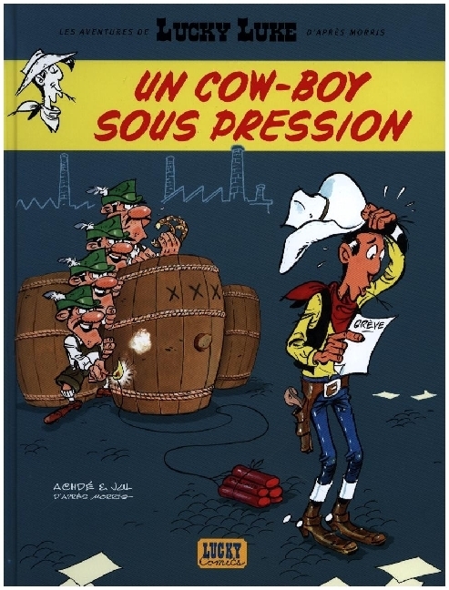 Cover: 9782884715089 | Les Aventures de Lucky Luke d'après Morris - Un cow-boy sous pression