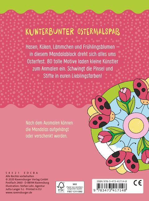 Bild: 9783473417148 | Die schönsten Mandalas zu Ostern | Taschenbuch | Block | 160 S. | 2020