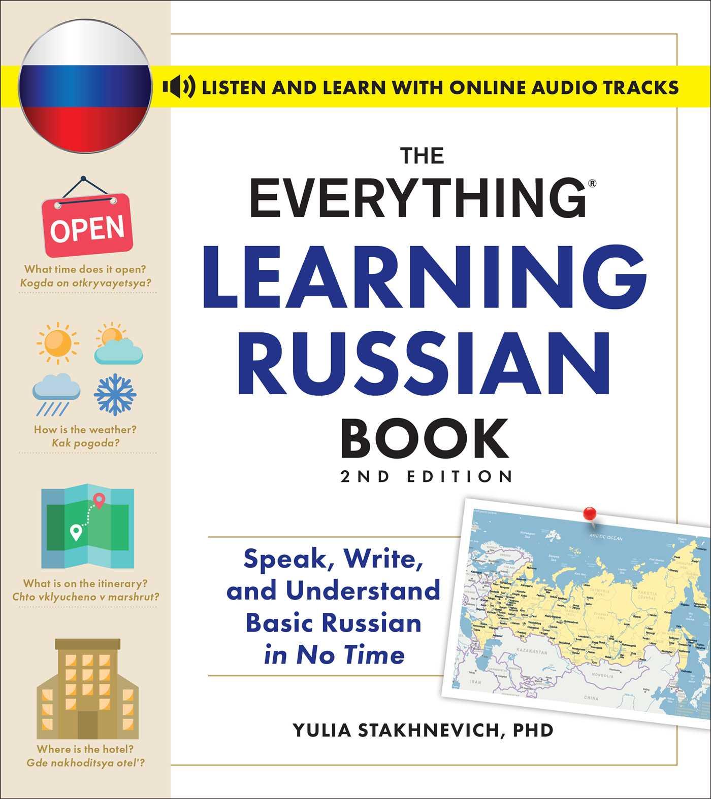 Cover: 9781507223178 | The Everything Learning Russian Book, 2nd Edition | Yulia Stakhnevich