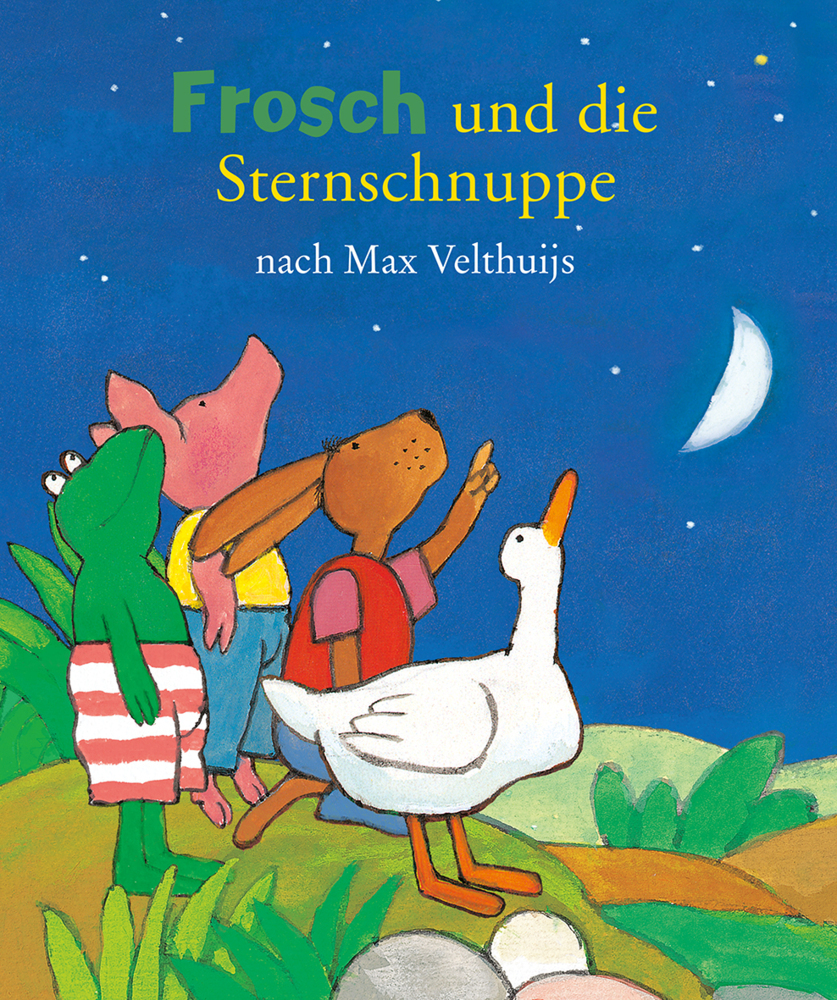 Cover: 9783772528057 | Frosch und die Sternschnuppe | Ein Bilderbuch nach Max Velthuijs