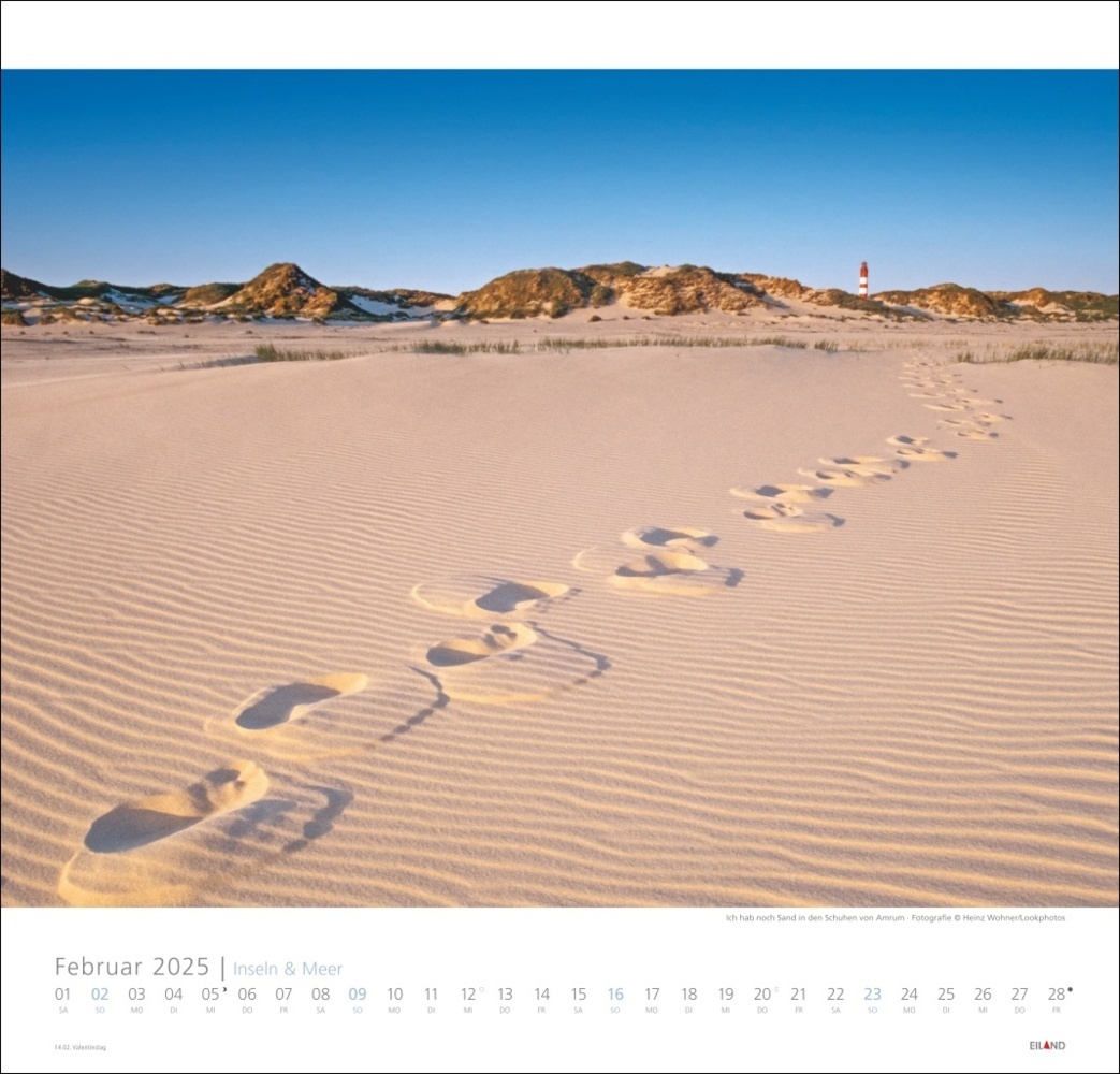 Bild: 9783964023247 | Inseln und Meer Edition Kalender 2025 | Kalender | Spiralbindung