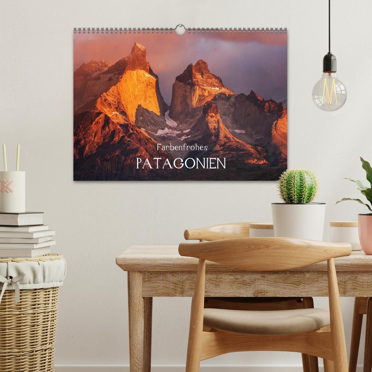 Bild: 9783435608102 | Farbenfrohes Patagonien (Wandkalender 2025 DIN A3 quer), CALVENDO...