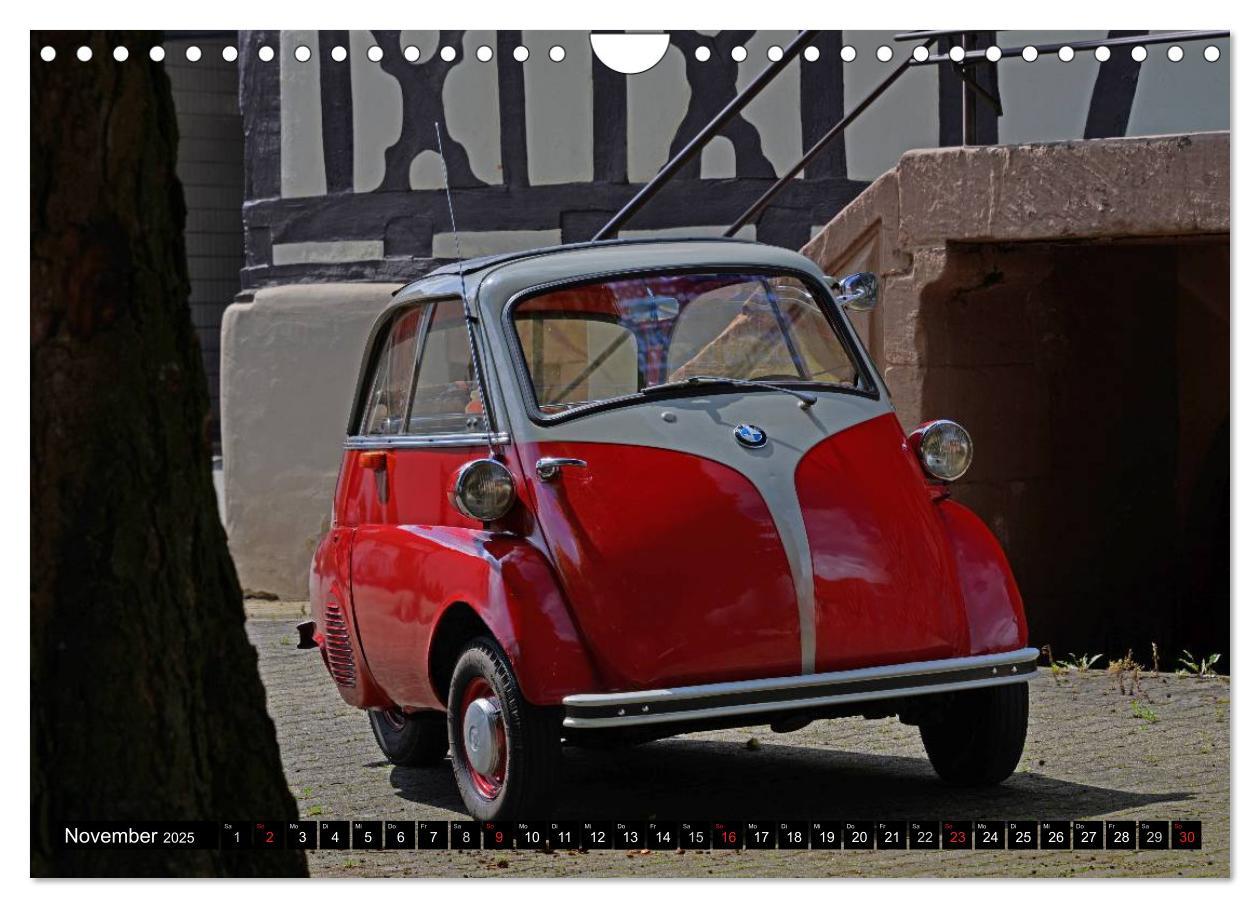 Bild: 9783435698394 | BMW Isetta - Die Knutschkugel (Wandkalender 2025 DIN A4 quer),...