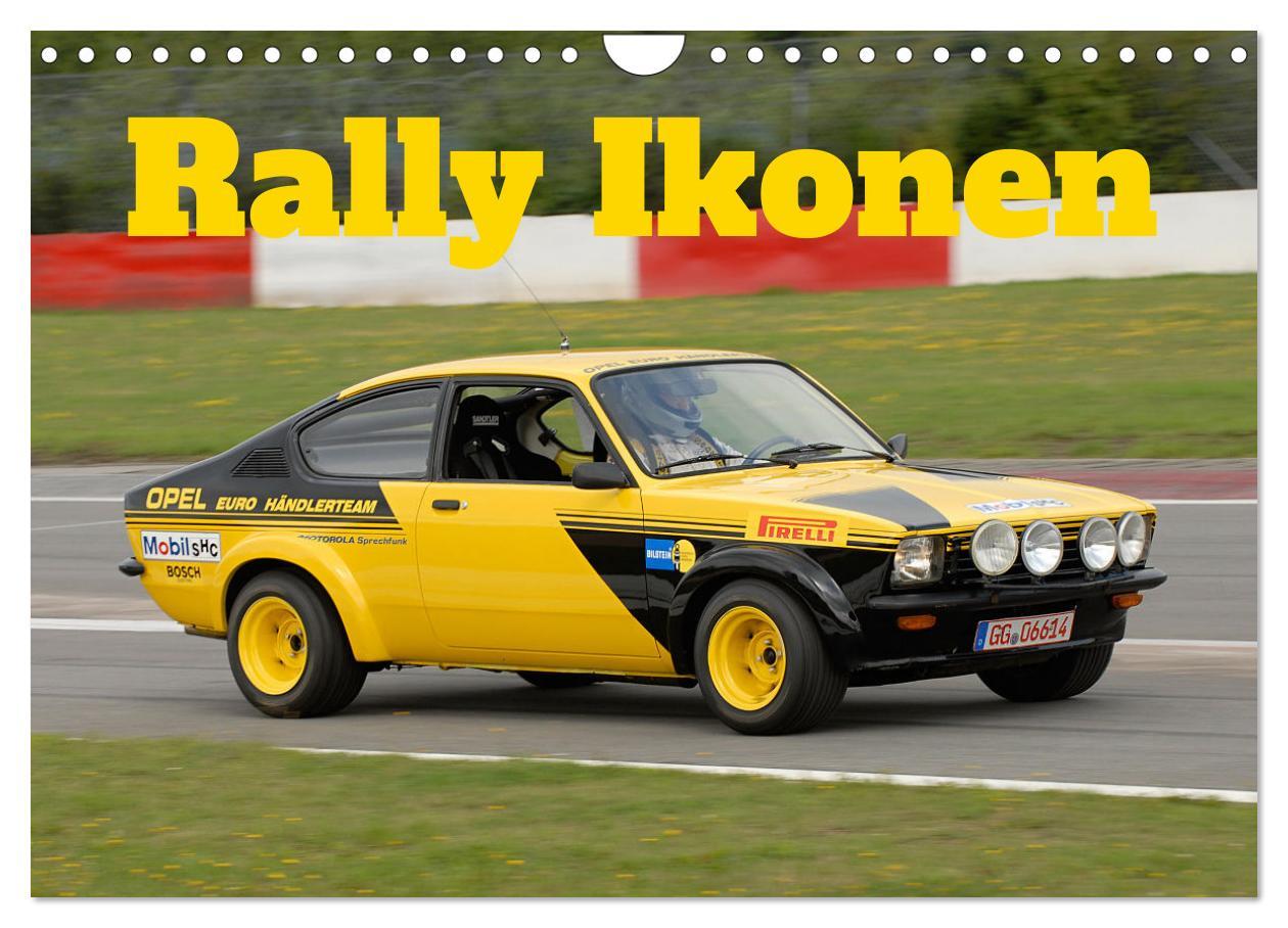 Cover: 9783457209240 | Rally Ikonen (Wandkalender 2025 DIN A4 quer), CALVENDO Monatskalender