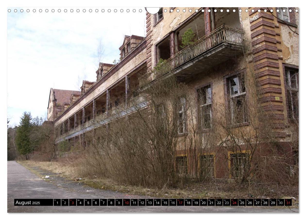 Bild: 9783435692224 | Beelitz Heilstätten-Faszination des Verfalls (Wandkalender 2025 DIN...