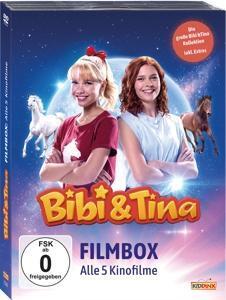 Cover: 4001504122607 | Bibi &amp; Tina Filmbox | Alle 5 Kinofilme | DVD | Deutsch | 2023