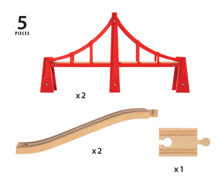 Bild: 7312350336832 | Hängebrücke | BRIO® | Stück | In Schachtel | Deutsch | 2010 | BRIO