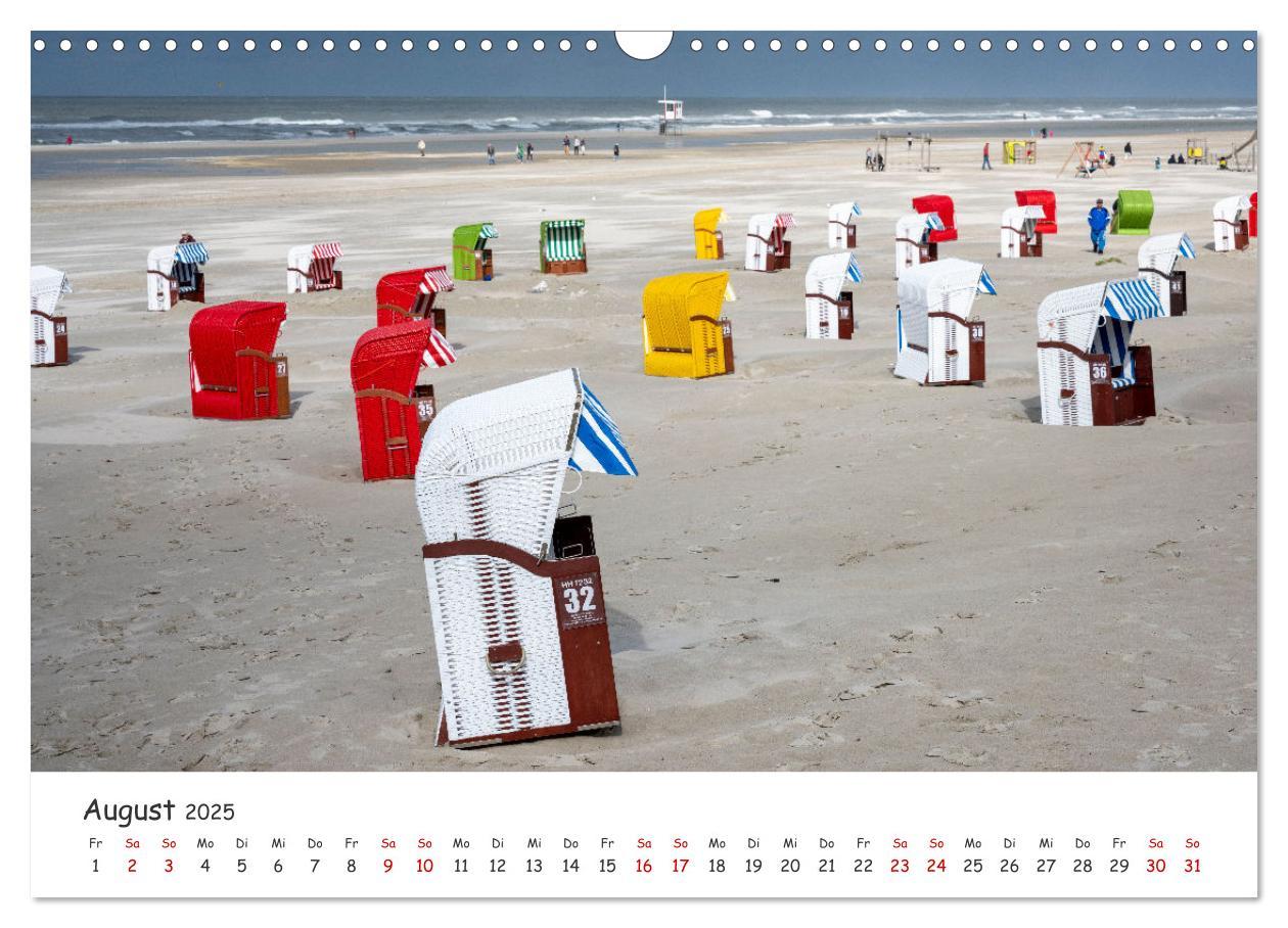 Bild: 9783435979356 | Nordsee, Meer, Strand und Wind (Wandkalender 2025 DIN A3 quer),...