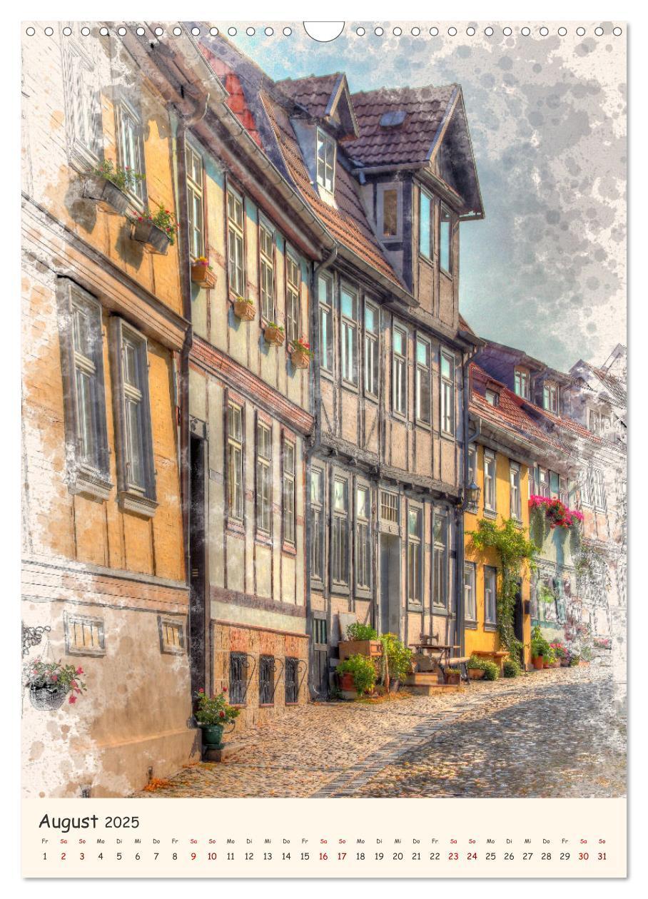 Bild: 9783435934829 | Quedlinburg - unsere Stadt (Wandkalender 2025 DIN A3 hoch),...