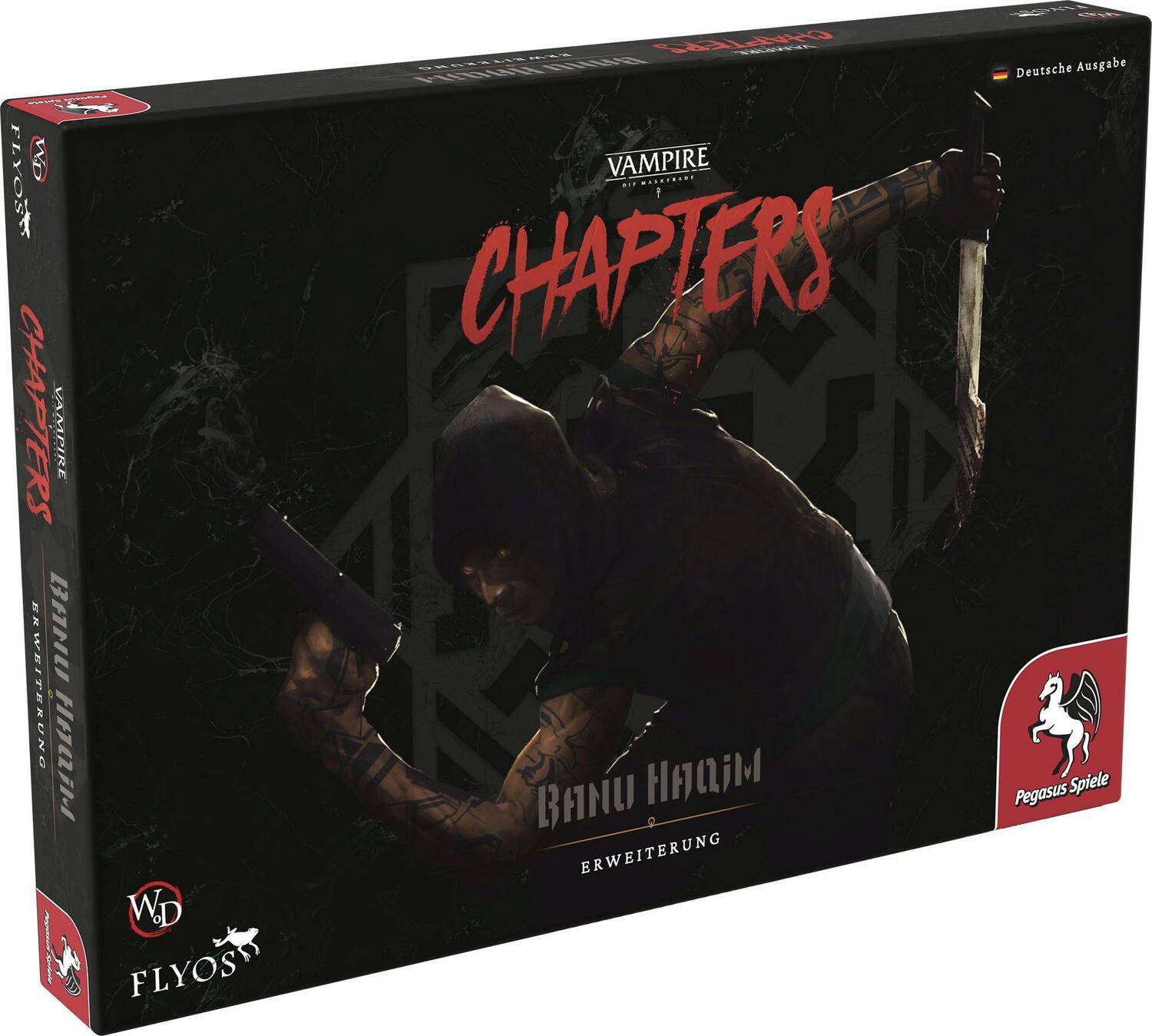 Cover: 4250231733888 | Vampire: Die Maskerade - CHAPTERS: Banu Haqim [Erweiterung] | Spiel