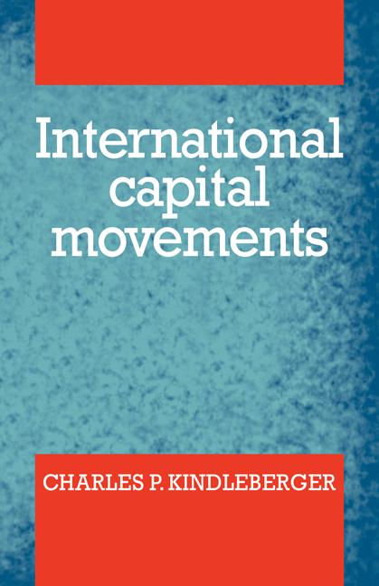 Cover: 9780521369848 | International Capital Movements | Charles P. Kindleberber | Buch