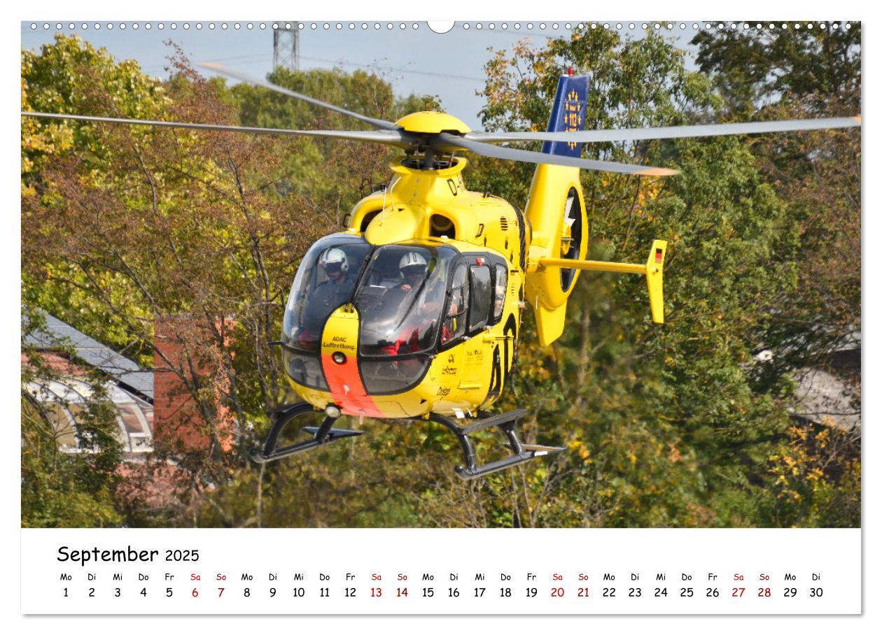 Bild: 9783457235621 | Die beeindruckende Welt der Hubschrauber (Wandkalender 2025 DIN A2...