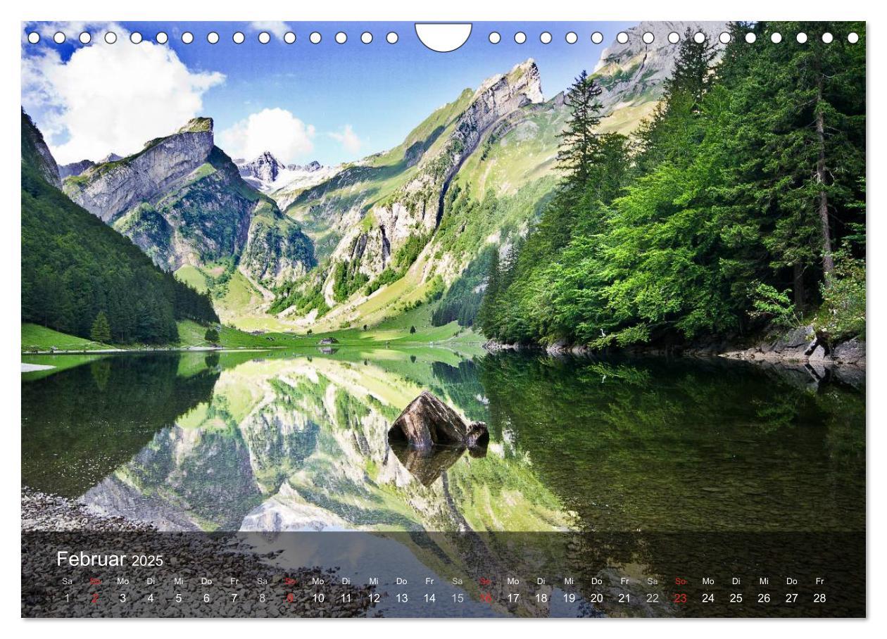 Bild: 9783435797714 | Traumhafte Bergwelten (Wandkalender 2025 DIN A4 quer), CALVENDO...