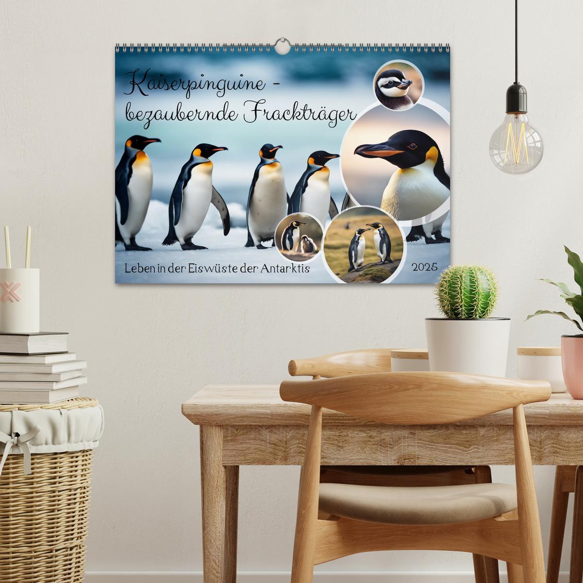 Bild: 9783383822810 | Kaiserpinguine - bezaubernde Frackträger (Wandkalender 2025 DIN A3...