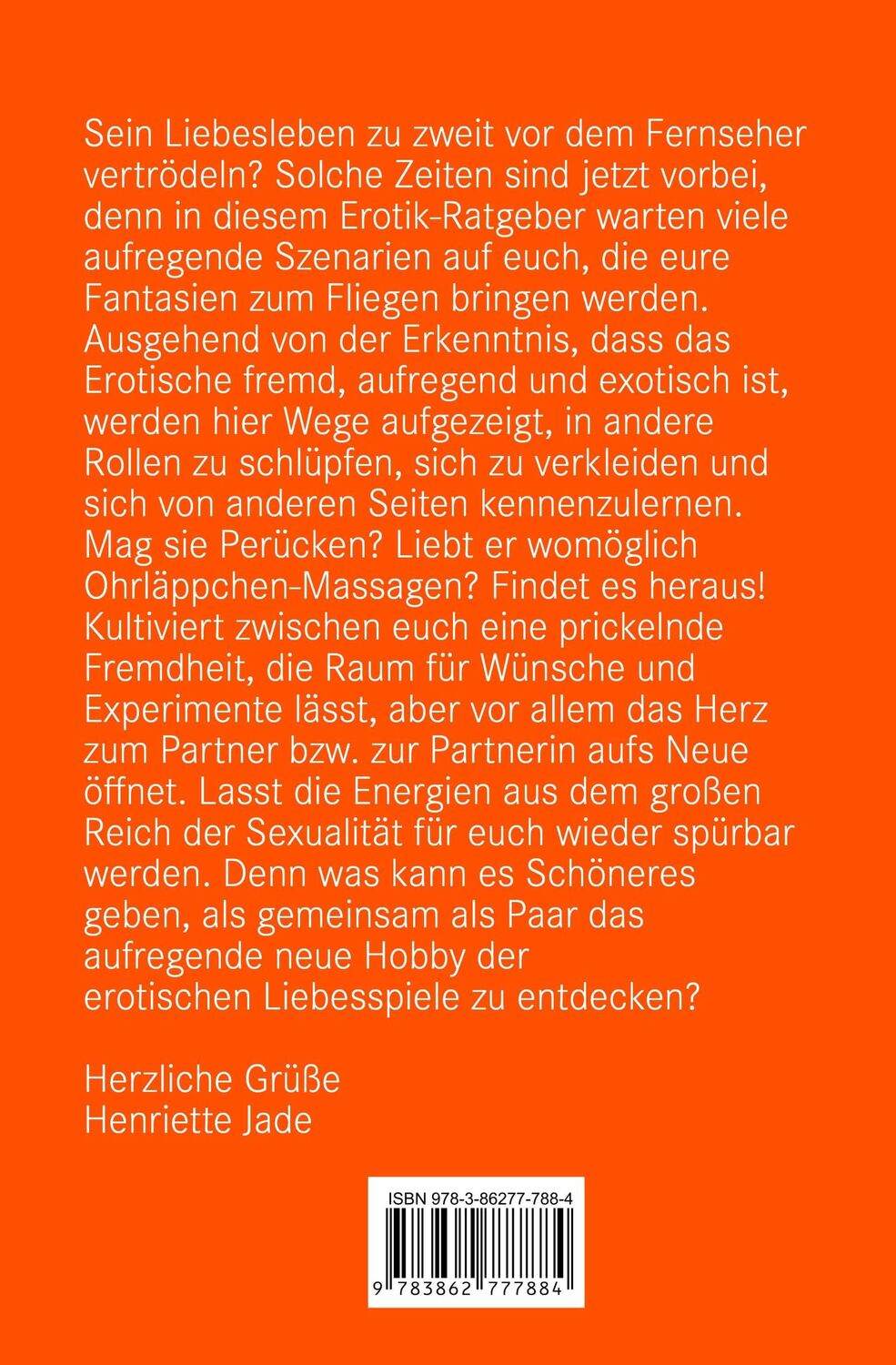 Bild: 9783862777884 | Erotische Rollenspiele für Paare Erotischer Ratgeber | Henriette Jade