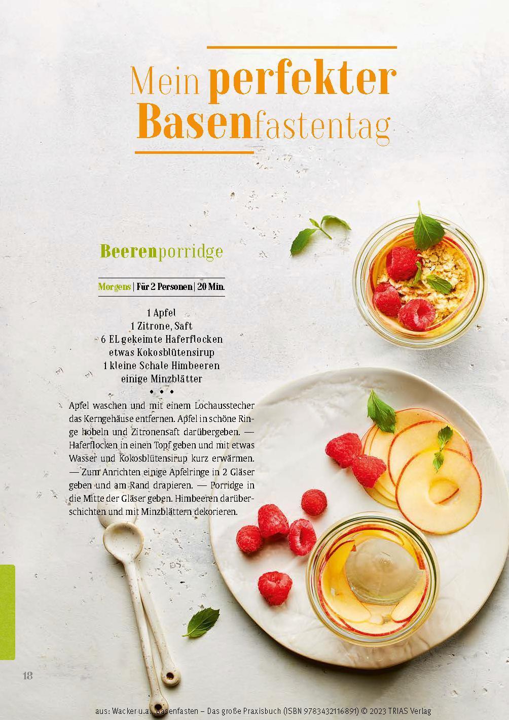 Bild: 9783432116891 | Basenfasten - Das große Praxisbuch | Sabine Wacker (u. a.) | Buch