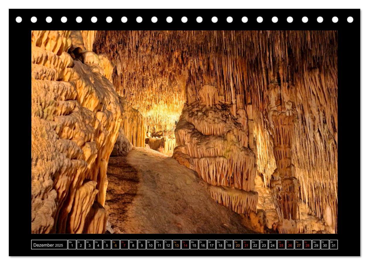 Bild: 9783435595419 | Höhlen, Stalaktiten und Stalagmiten (Tischkalender 2025 DIN A5...