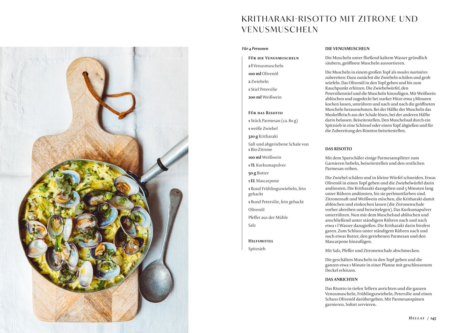 Bild: 9783965843455 | Hellas. Die Seele Griechenlands in 80 Rezepten | Monchalin (u. a.)