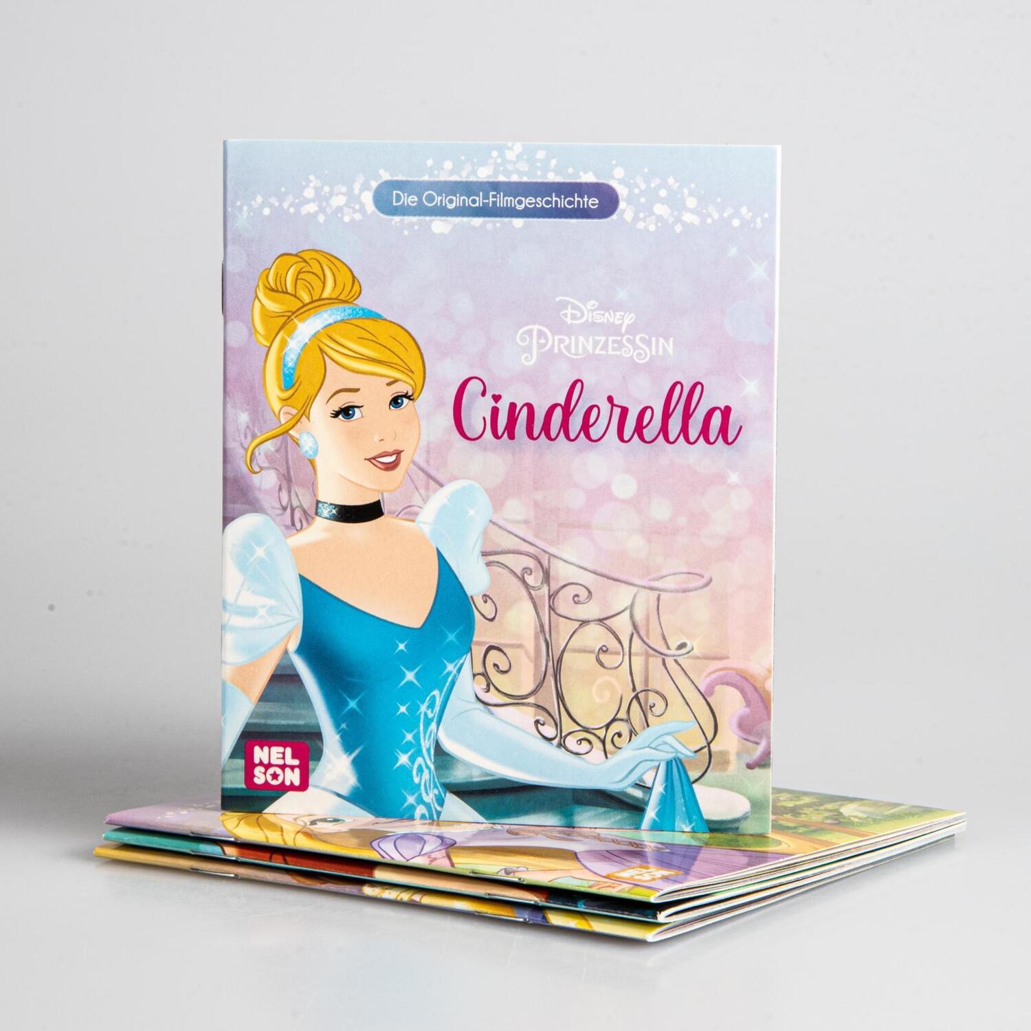 Bild: 9783845120256 | Nelson Mini-Bücher: 4er Disney Prinzessin 13-16 | Box | 20 S. | 2022