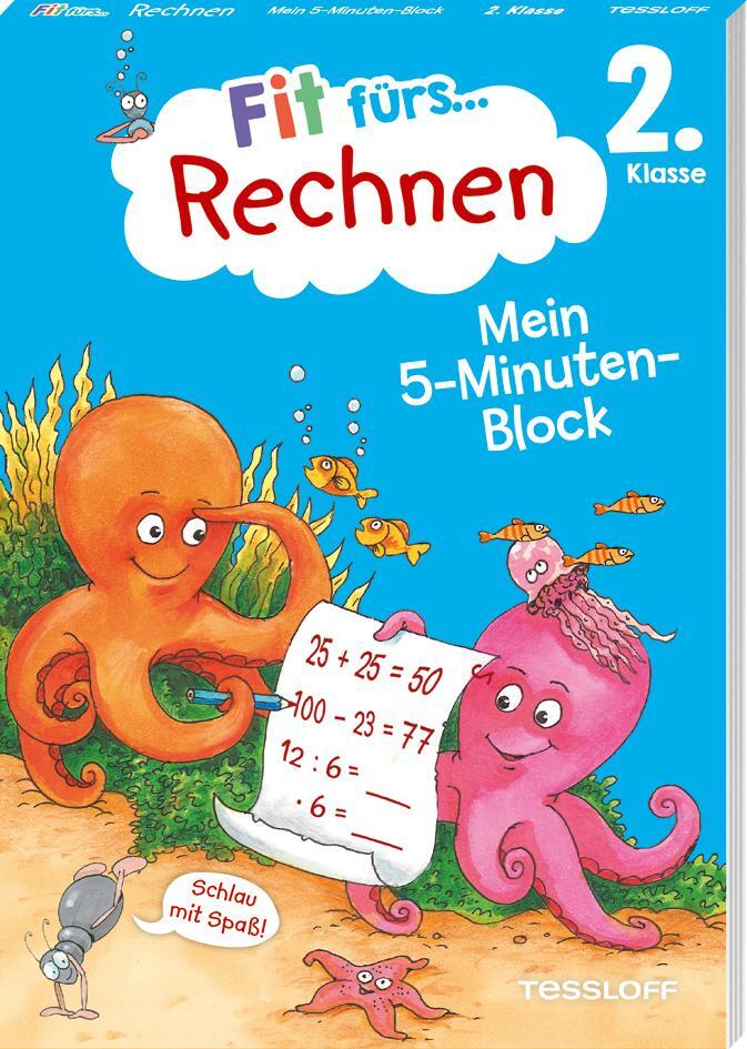 Cover: 9783788624606 | Fit fürs Rechnen 2. Klasse. Mein 5-Minuten-Block | Julia Meyer | Buch